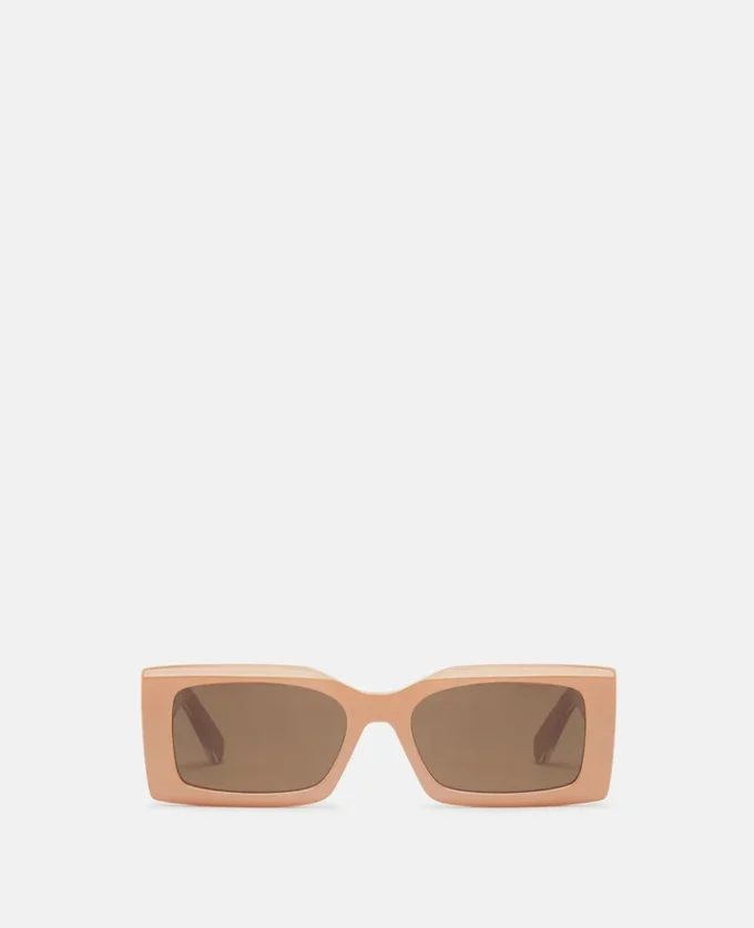 Logo-Engraved Rectangular Sunglasses Logo-Engraved Rectangular Sunglasses