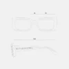 Logo-Engraved Rectangular Sunglasses Logo-Engraved Rectangular Sunglasses
