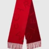 Logo Fringe Scarf Logo Fringe Scarf