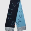 Logo Fringe Scarf Logo Fringe Scarf