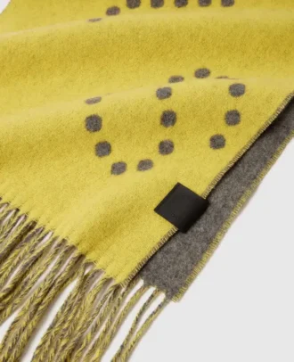 Logo Fringe Scarf