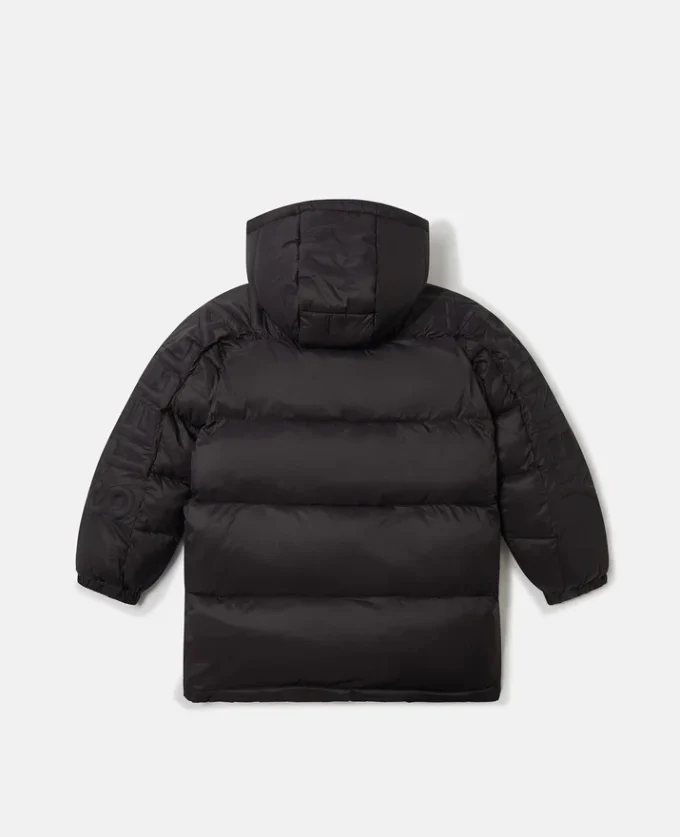 Logo Graphic Hooded Puffer Coat Logo Graphic Hooded Puffer Coat