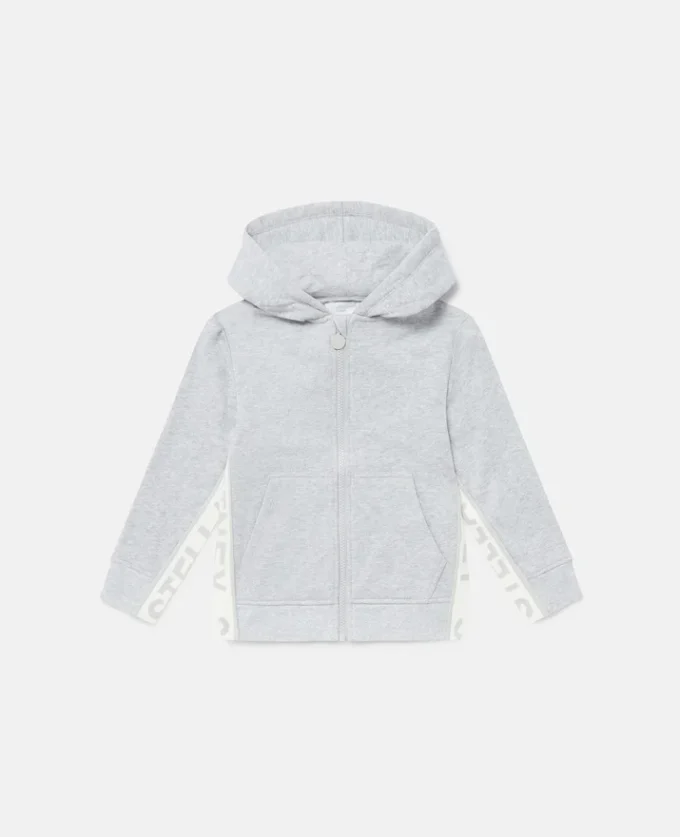 Logo Graphic Hooded Zipper Sweatshirt Logo Graphic Hooded Zipper Sweatshirt