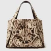 Logo Large Cloud Leopard Tote Bag Logo Large Cloud Leopard Tote Bag