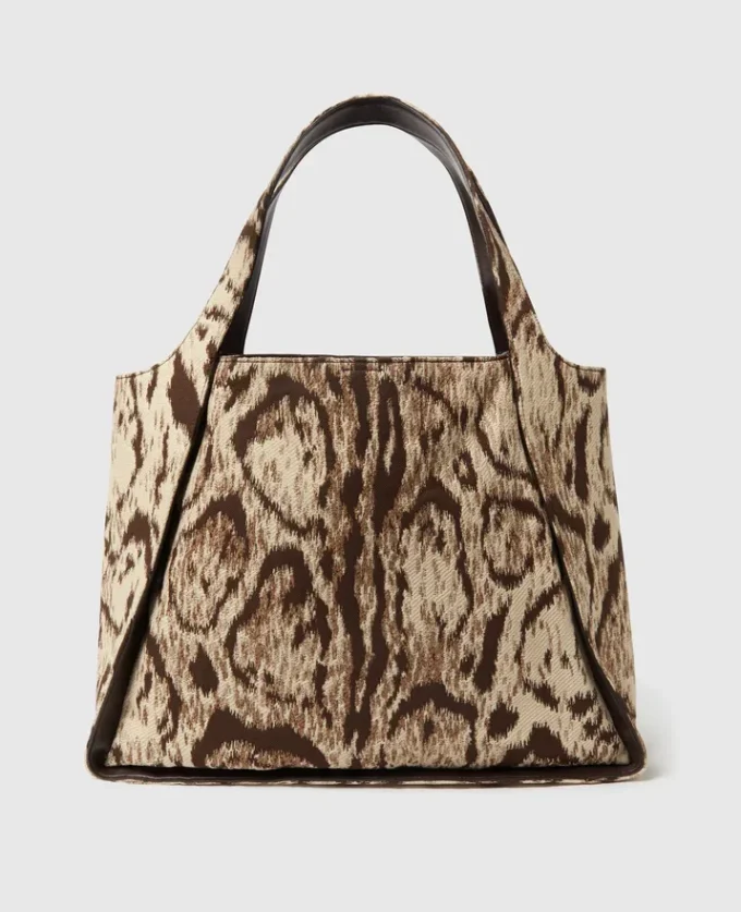 Logo Large Cloud Leopard Tote Bag Logo Large Cloud Leopard Tote Bag