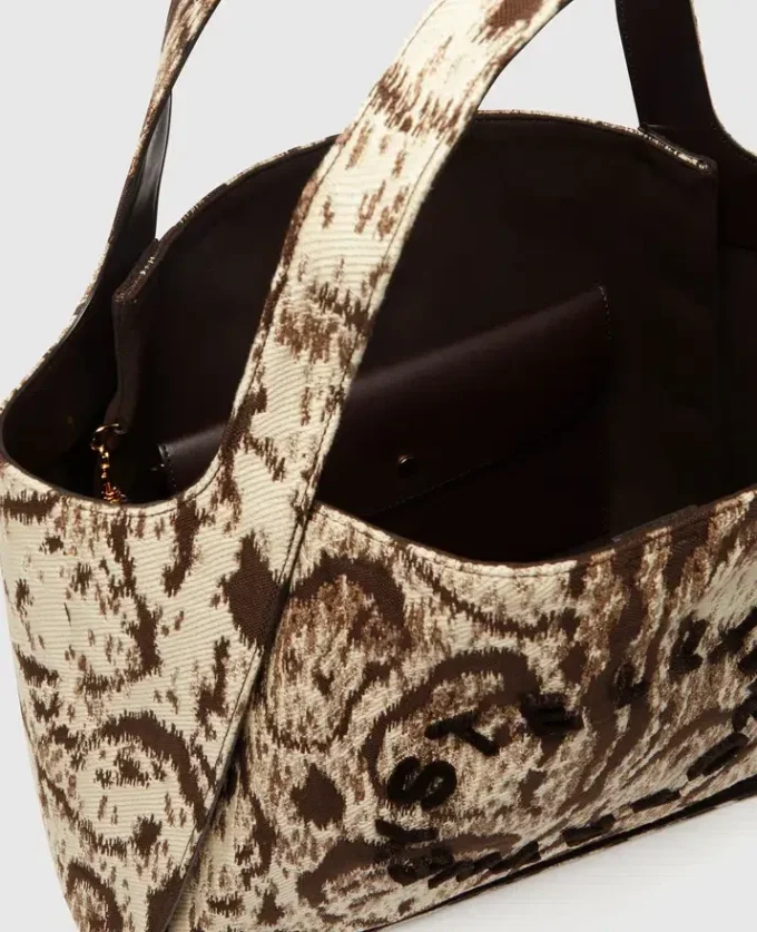 Logo Large Cloud Leopard Tote Bag Logo Large Cloud Leopard Tote Bag