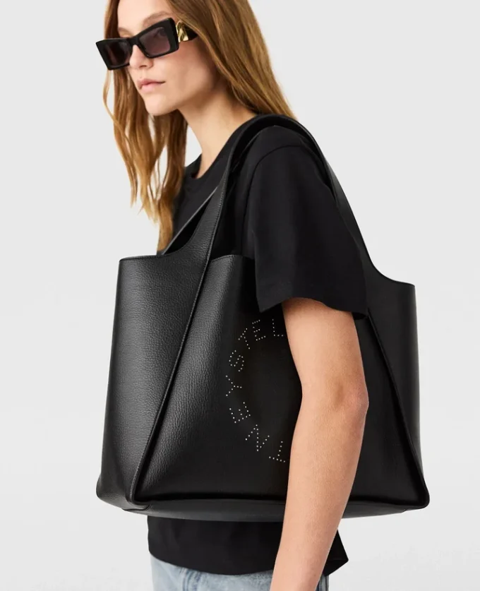 Logo Large Studded Tote Bag Logo Large Studded Tote Bag