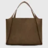 Logo Large Suede Tote Bag Logo Large Suede Tote Bag