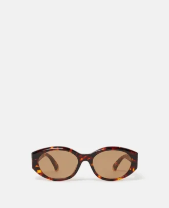 Logo Oval Sunglasses Logo Oval Sunglasses