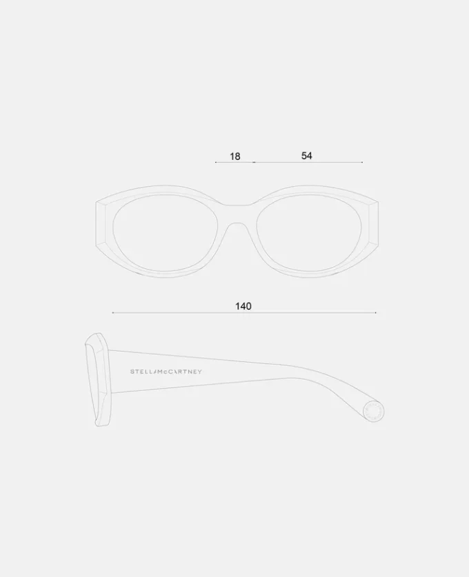 Logo Oval Sunglasses Logo Oval Sunglasses