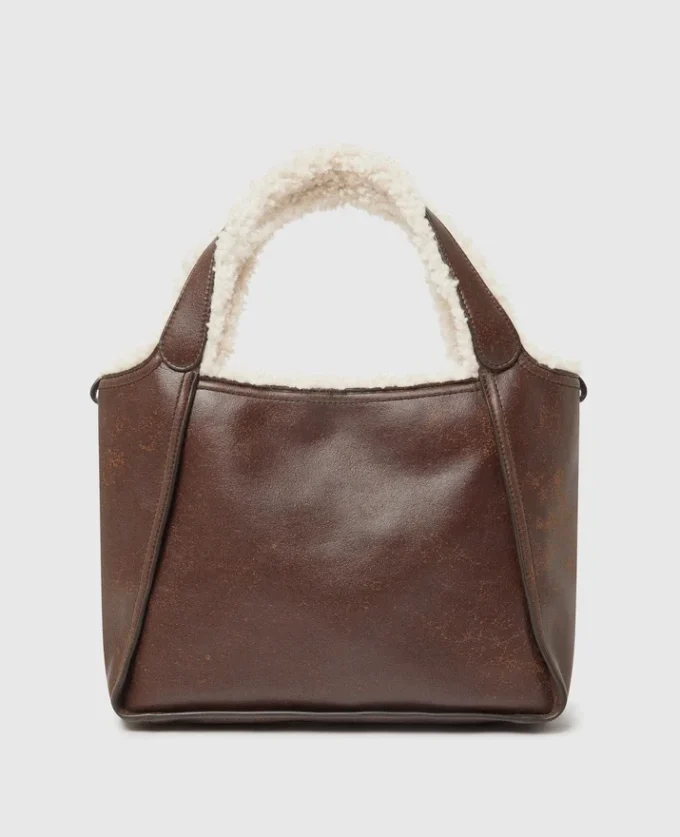 Logo Plush-Lined Crossbody Tote Bag Logo Plush-Lined Crossbody Tote Bag
