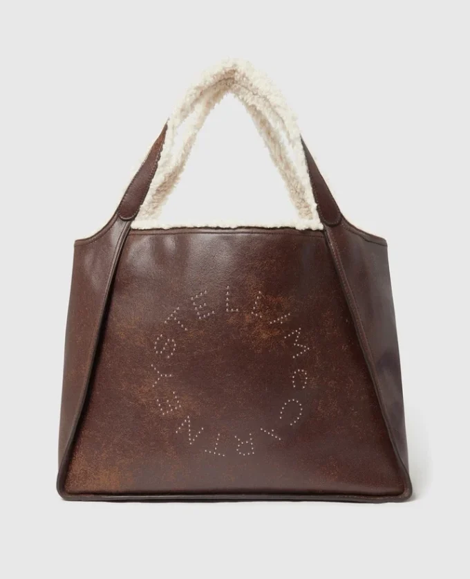 Logo Plush-Lined Tote Bag Logo Plush-Lined Tote Bag