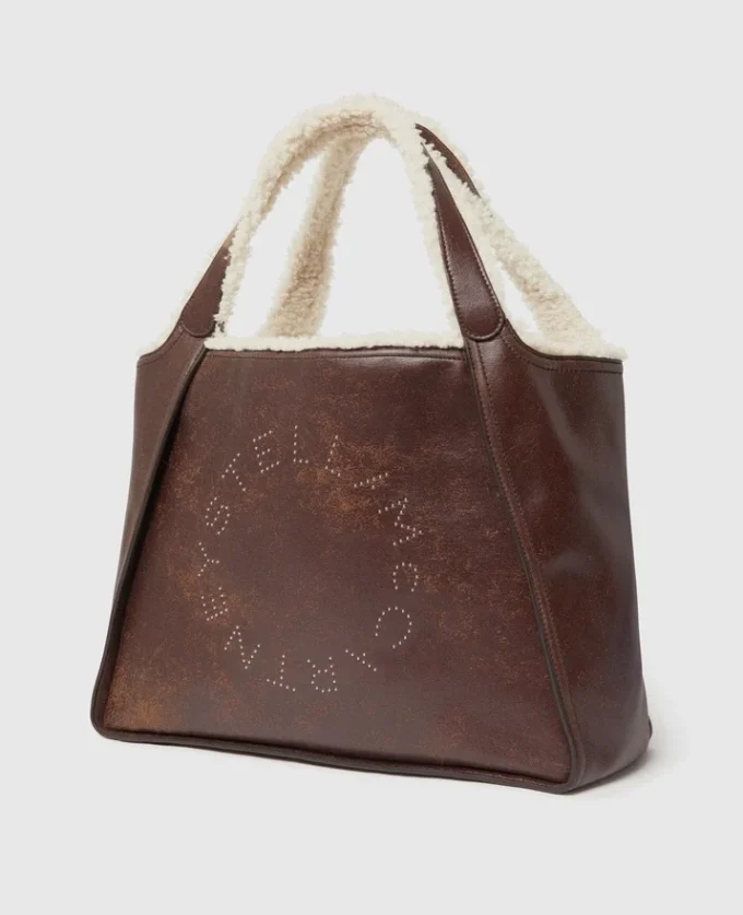 Logo Plush-Lined Tote Bag Logo Plush-Lined Tote Bag