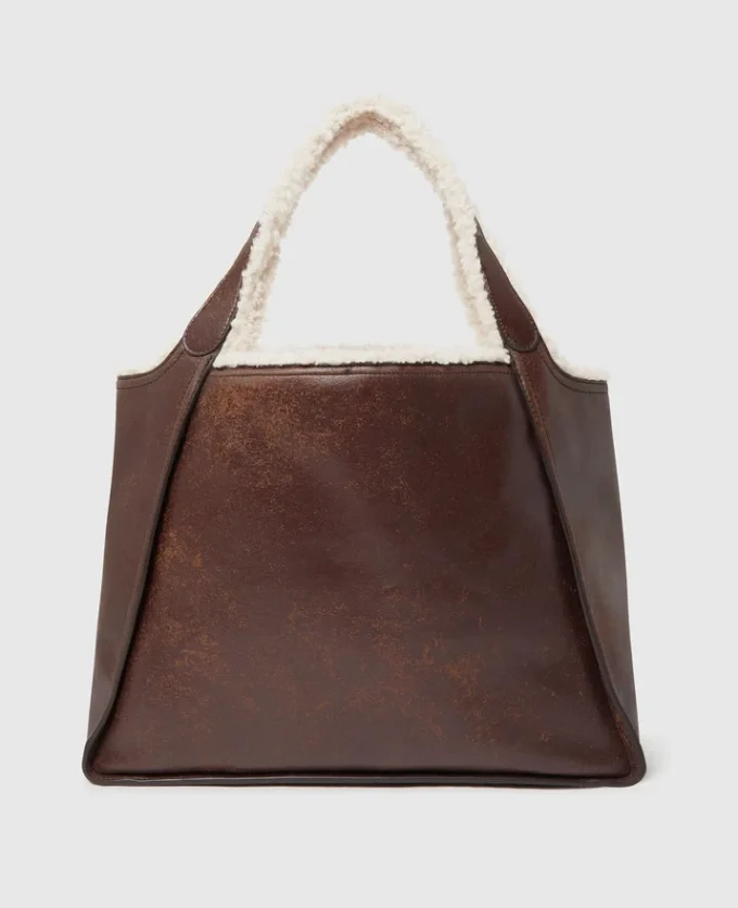 Logo Plush-Lined Tote Bag Logo Plush-Lined Tote Bag