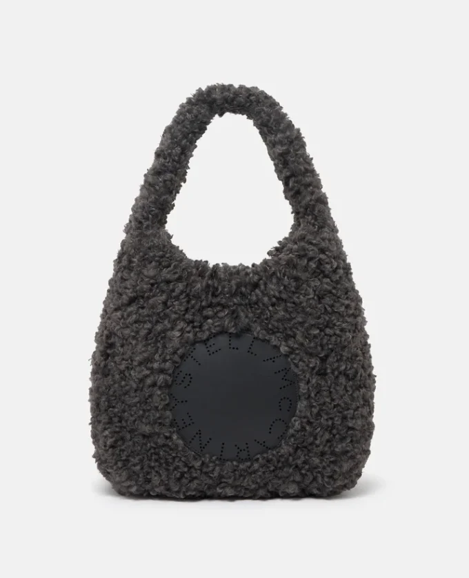Logo Plush Teddy Hobo Large Tote Bag Logo Plush Teddy Hobo Large Tote Bag