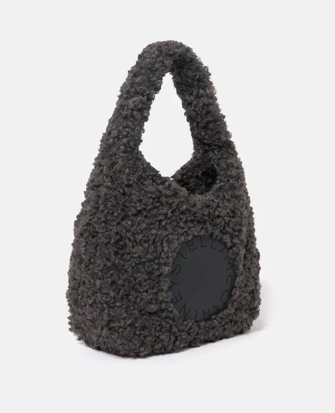 Logo Plush Teddy Hobo Large Tote Bag Logo Plush Teddy Hobo Large Tote Bag