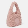 Logo Plush Teddy Hobo Small Tote Bag Logo Plush Teddy Hobo Small Tote Bag