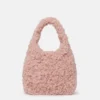 Logo Plush Teddy Hobo Small Tote Bag Logo Plush Teddy Hobo Small Tote Bag