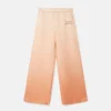 Logo Print Silk Twill Trousers Logo Print Silk Twill Trousers