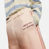 Logo Print Silk Twill Trousers Logo Print Silk Twill Trousers