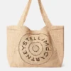 Logo Raffia Large Tote Bag Logo Raffia Large Tote Bag