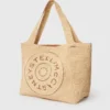 Logo Raffia Large Tote Bag Logo Raffia Large Tote Bag