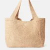 Logo Raffia Large Tote Bag Logo Raffia Large Tote Bag