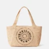 Logo Raffia Medium Tote Bag Logo Raffia Medium Tote Bag