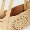 Logo Raffia Medium Tote Bag Logo Raffia Medium Tote Bag