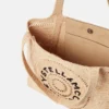 Logo Raffia Medium Tote Bag Logo Raffia Medium Tote Bag