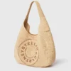 Logo Raffia Slouchy Large Tote Bag Logo Raffia Slouchy Large Tote Bag
