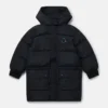 Logo Reversible Long Puffer Coat Logo Reversible Long Puffer Coat