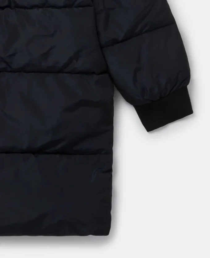 Logo Reversible Long Puffer Coat Logo Reversible Long Puffer Coat
