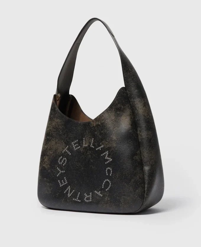 Logo Slouchy Aged Large Hobo Bag Logo Slouchy Aged Large Hobo Bag