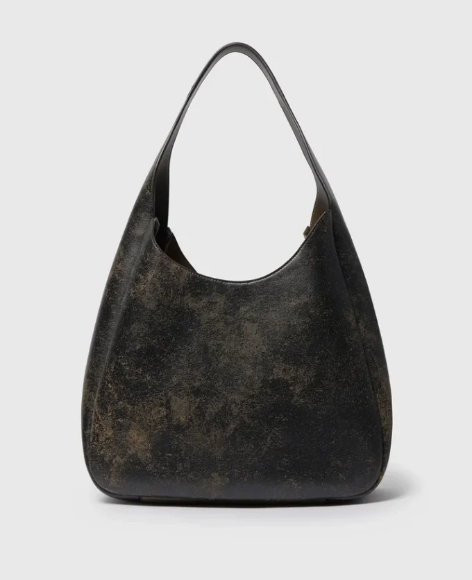 Logo Slouchy Aged Large Hobo Bag Logo Slouchy Aged Large Hobo Bag