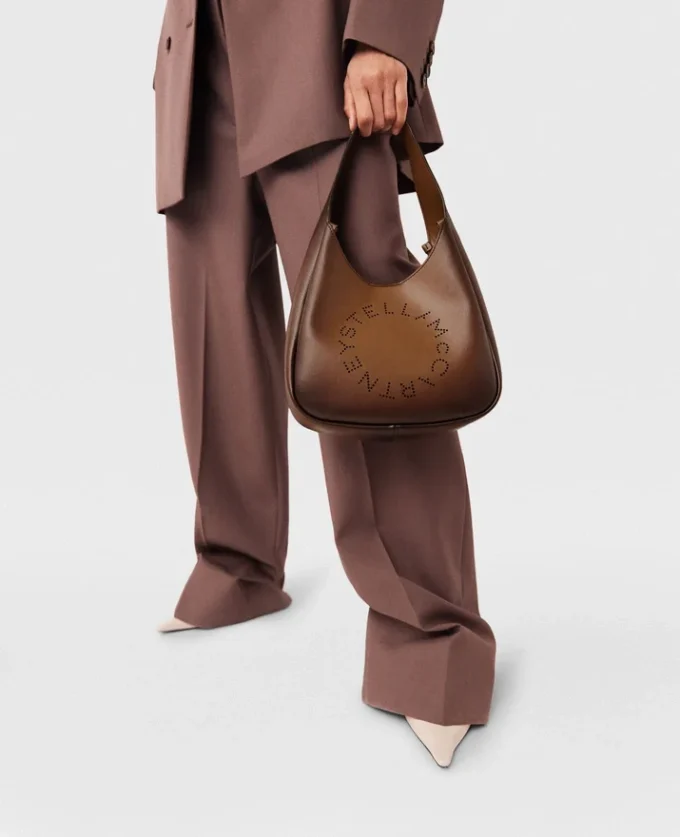 Logo Slouchy Hobo Tote Bag
