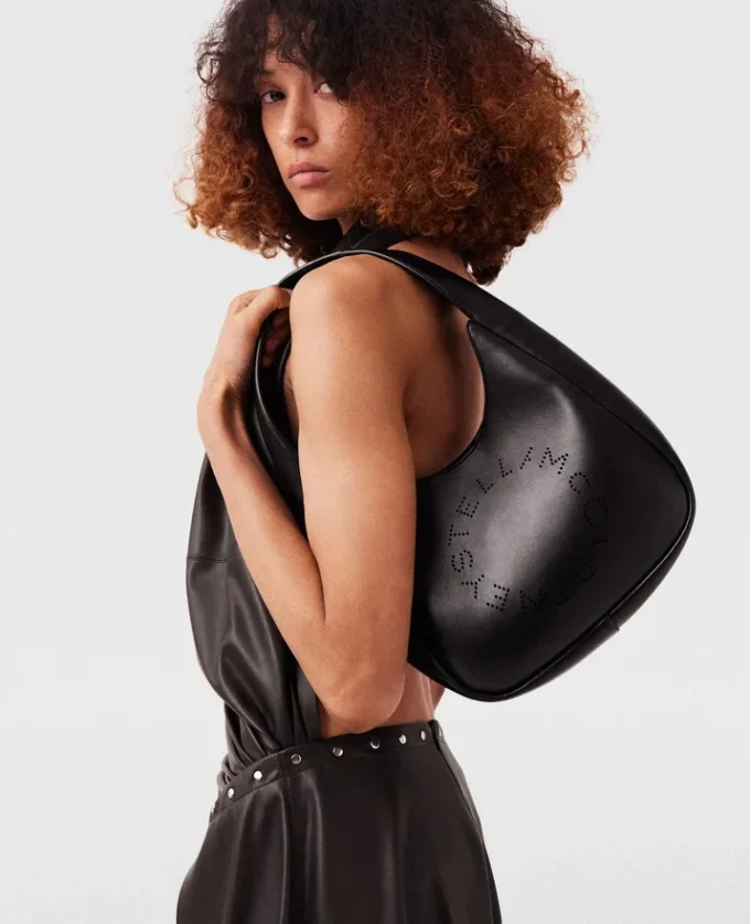 Logo Slouchy Hobo Tote Bag Logo Slouchy Hobo Tote Bag