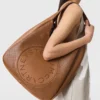 Logo Slouchy Hobo Tote Bag Logo Slouchy Hobo Tote Bag