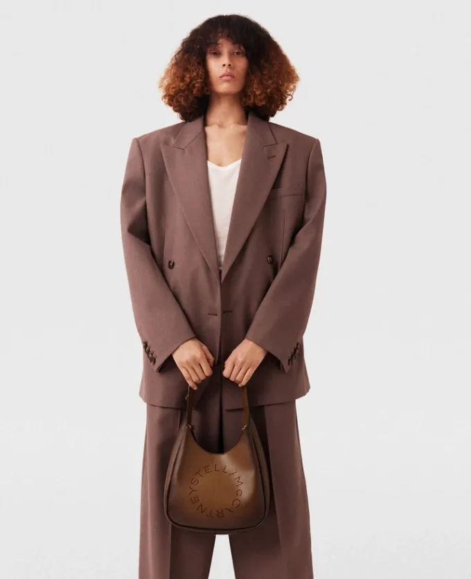 Logo Slouchy Hobo Tote Bag
