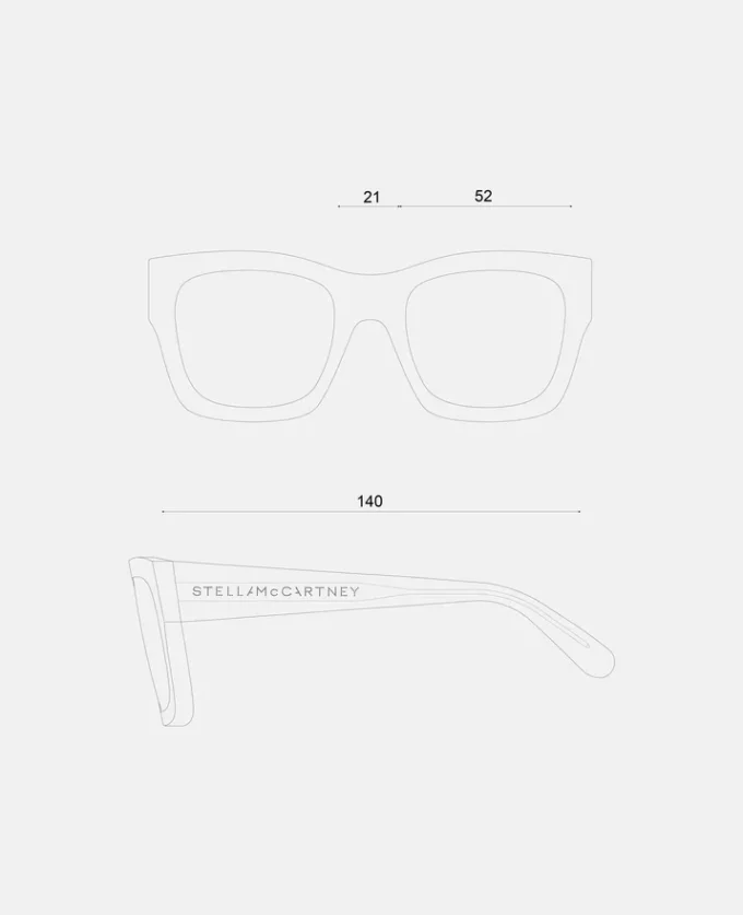 Logo Square Sunglasses Logo Square Sunglasses