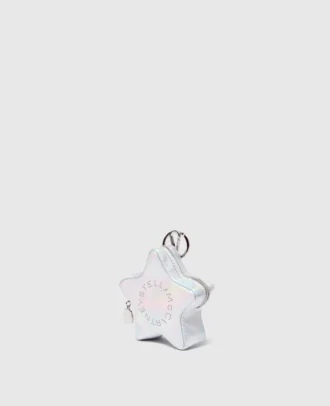 Logo Star Coin Purse Keychain