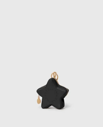 Logo Star Coin Purse Keychain