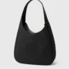 Logo Studded Large Hobo Bag Logo Studded Large Hobo Bag