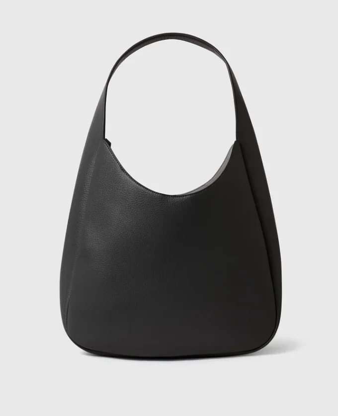 Logo Studded Large Hobo Bag Logo Studded Large Hobo Bag