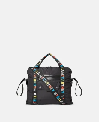 Logo Tape Changing Bag