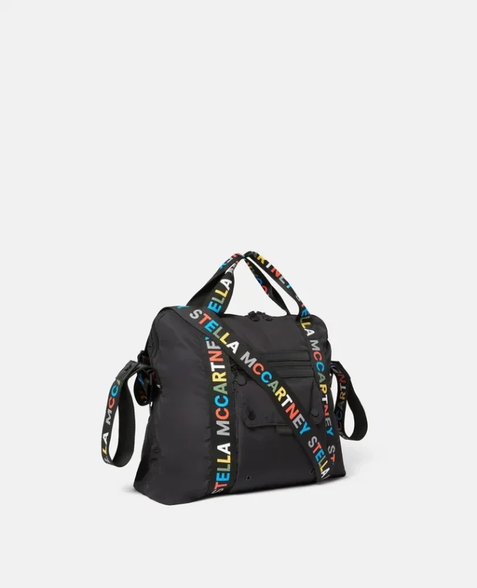 Logo Tape Changing Bag Logo Tape Changing Bag