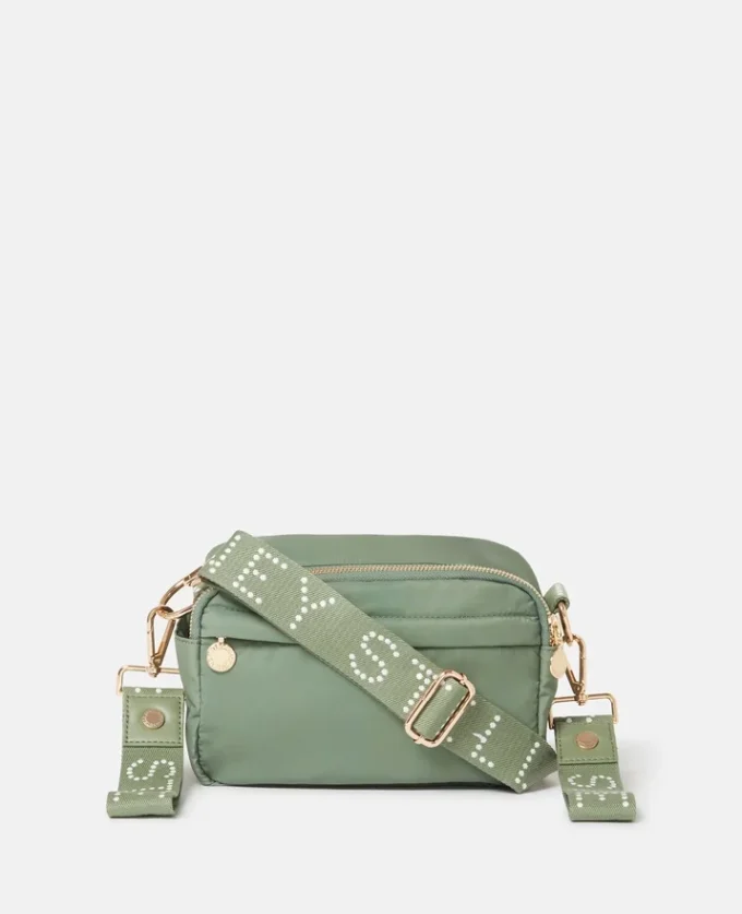 Logo Tape Changing Crossbody Bag Logo Tape Changing Crossbody Bag