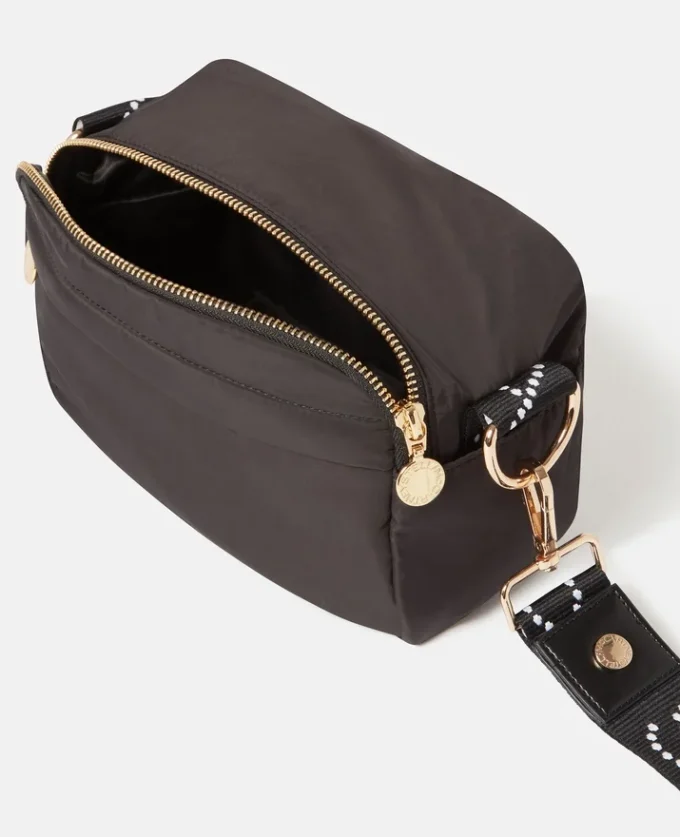 Logo Tape Changing Crossbody Bag Logo Tape Changing Crossbody Bag