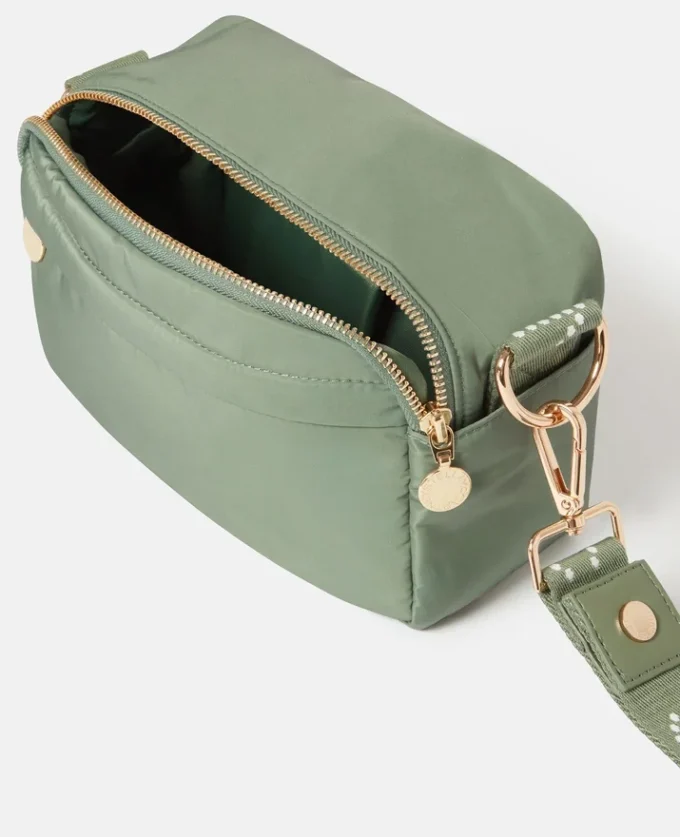 Logo Tape Changing Crossbody Bag Logo Tape Changing Crossbody Bag