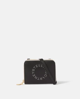 Logo Zip Strap Cardholder